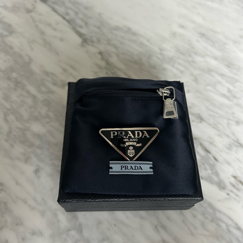 Prada Metal Hair Clip